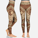 Life Is Better With Dogs - Personalized Hoodie And Leggings