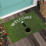 Welcome - Golf Doormat With 3D Pattern Print