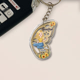 Bestie Forever - Personalized Bestie Transparent Keychain