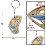 Mother & Daughter - Personalized Mother Transparent Matching Keychain