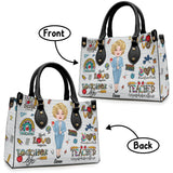 Teacher Life - Personalized Teacher Leather Handbag