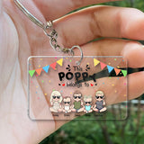 My Favorite People - Gift for grandpa, grandma, brother, sister, mom, dad, uncle, aunt - Personalized Keychain