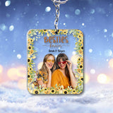 Besties Forever - Personalized Bestie Transparent Keychain