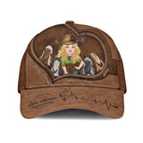 Just A Girl Who Loves Horses - Personalized Horse Classic Cap