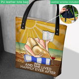 Salty Lil' Beach - Personalized Sea Lover Tote Bag