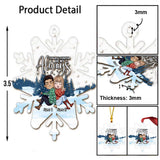 You Will Forever Be My Always - Personalized Christmas Couple Transparent Ornament