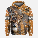 Country Life - Personalized Hunting Hoodie and Leggings With 3D Pattern Print