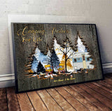 Camping Partners For Life - Personalized Couple Poster