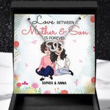 A Love Between A Mother - Personalized Mother's Day Mother Necklace