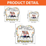 Love Forever - Personalized Mother's Day Mother Custom Shaped Acrylic Plaque