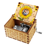 You Are My Sunshine - Personalized Mother's Day Mother Hand Crank Music Box