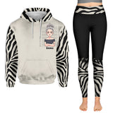 Nana Partners In Crime - Personalized Mother's Day Grandma Hoodie and Leggings