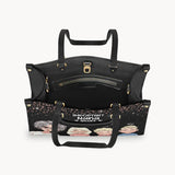 Important Nana Stuff - Personalized Mother's Day Grandma Leather Handbag