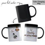 Daddy's Little Ponies - Horse gift for dad,grandpa, husband, him - Personalized Mug
