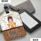 This Is My Luggage - Personalized Travelling Leather Luggage Tag