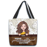 Collect Moments Not Things - Personalized Travelling Tote Bag