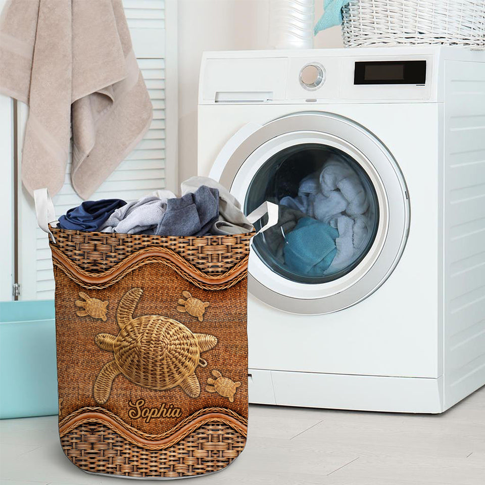 Love Turtles - Personalized Turtle Storage Basket