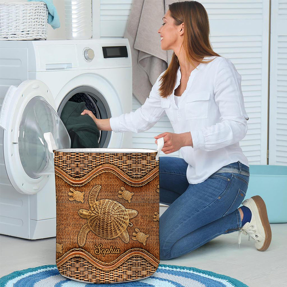 Love Turtles - Personalized Turtle Storage Basket
