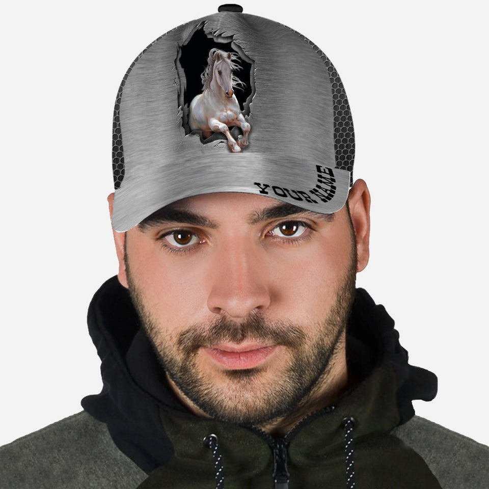 Horse Barn - Personalized Horse Classic Cap