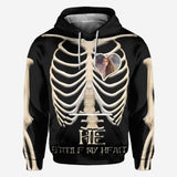 She Stole My Heart Halloween - Couple Personalized All Over T-shirt and Hoodie
