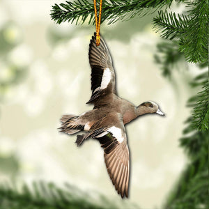 Widgeon My Hunting Collection - Christmas Ornament (Printed On Both Sides)