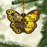 Once By My Side - Personalized Christmas Dog Ornament (Printed On Both Sides)