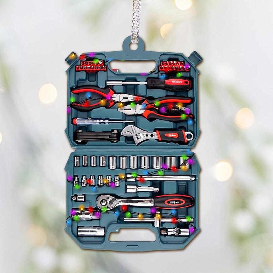 All I Want For Christmas - Mechanic Ornament (Printed On Both Sides)