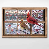 First You Were My Best Friend - Personalized Couple Poster