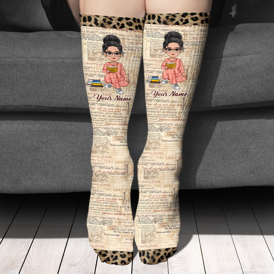 I'm Reading - Personalized Book Socks