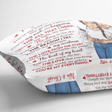 My Everything - Personalized Couple Throw Pillow