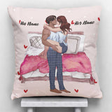 I'm Putting You On My - Personalized Couple Throw Pillow