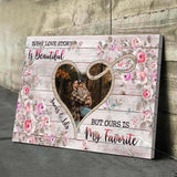 Every Love Story - Personalized Couple Poster