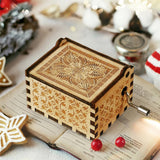To The World - Personalized Mother's Day Mother Hand Crank Music Box
