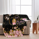Best Dog Mom Ever - Personalized Mother's Day Dog Blanket