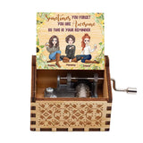 Sometimes You Forget - Personalized Mother's Day Mother Hand Crank Music Box
