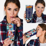Super Dad Super Hero - Personalized Father's Day Father Tumbler