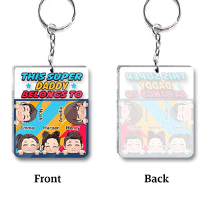 Annoy You For The Foreseeable Future - Personalized Father's Day Father Transparent Keychain