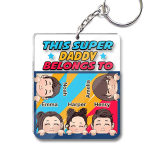 Annoy You For The Foreseeable Future - Personalized Father's Day Father Transparent Keychain