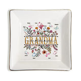 Grandma We Love You - Personalized Mother's Day Grandma Jewelry Dish