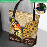 Grandkids Make Life More Grand - Personalized Grandma Tote Bag