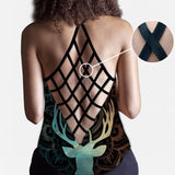 Hunting Mandala Cross Tank Top