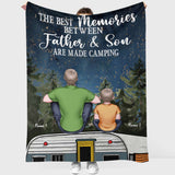 When I'm At My Best - Personalized Camping Blanket