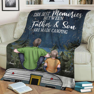 When I'm At My Best - Personalized Camping Blanket