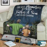 When I'm At My Best - Personalized Camping Blanket