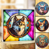 Lovely Paws - Personalized Dog Custom Shaped Acrylic Plaque