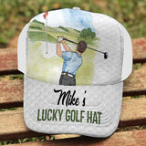 My Lucky Golf Cap - Personalized Golf Trucker Hat