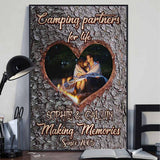 Happy Campers - Personalized Camping Poster
