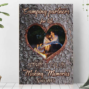Happy Campers - Personalized Camping Poster
