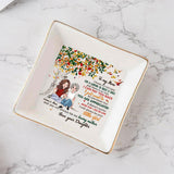 I Know It's Not Easy - Personalized Mother's day Mother Jewelry Dish