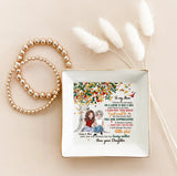 I Know It's Not Easy - Personalized Mother's day Mother Jewelry Dish
